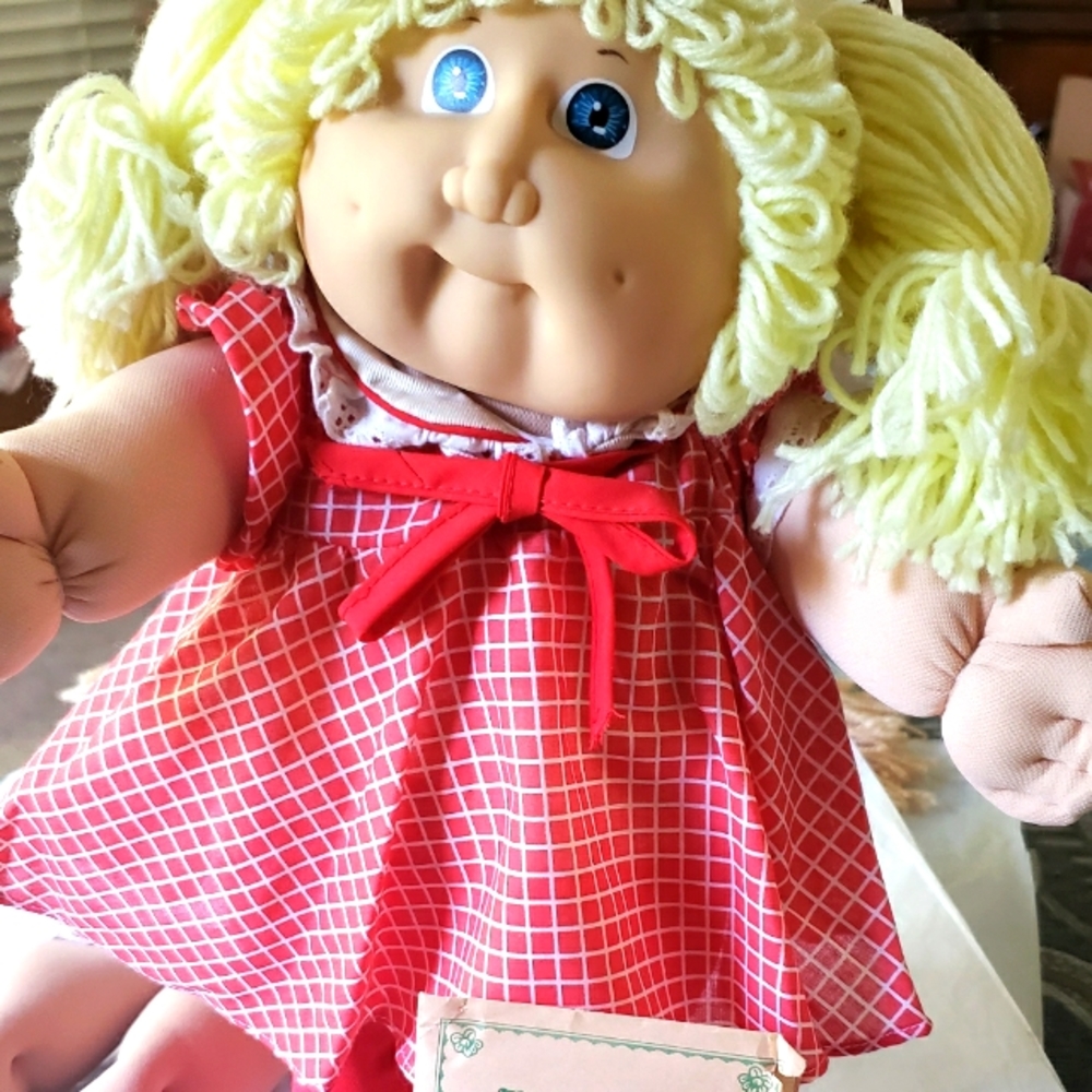AUTHENTIC Cabbage Patch Kids "Limited Edition" Rare Find Patty Rorie (Blue Eye)
